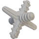 Brinquedo Modedor Bio Bone Asterisco Branco para Cães”