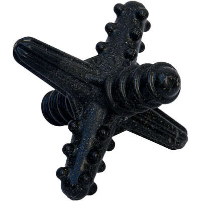 Brinquedo Modedor Bio Bone Asterisco Preto para Cães”