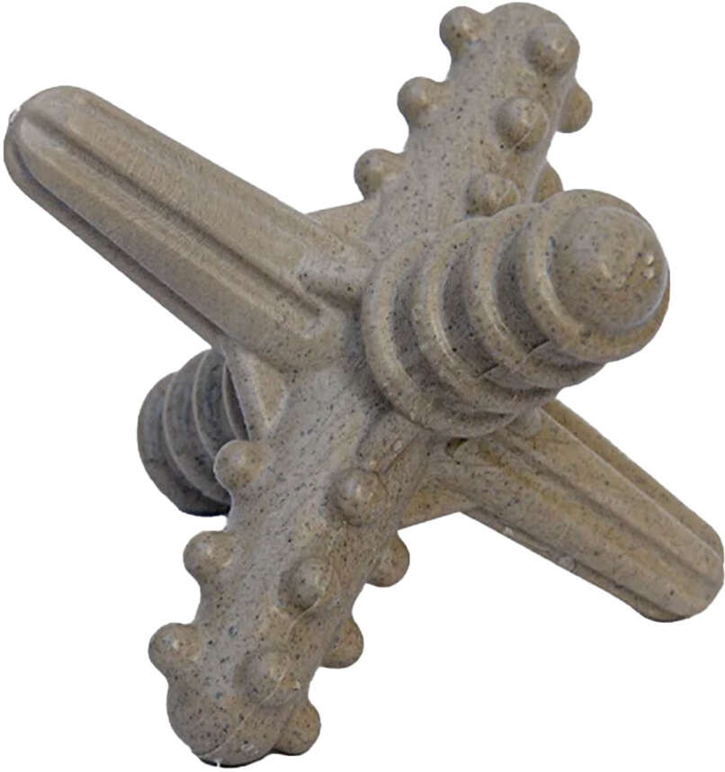 Brinquedo Modedor Bio Bone Asterisco Bege para Cães - Tam. G