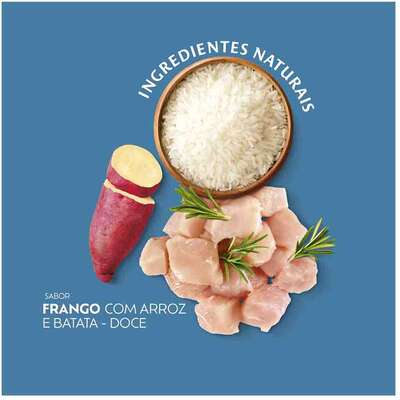 Ração Seca Quatree Select para Gatos Castrados Sênior +7 Sabor Frango com Arroz e Batata Doce