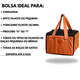 Bolsa de Transporte Lavipet Marrom