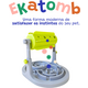 Brinquedo Interativo Ekatomb Fuzzie Recheável para Cães e Gatos”