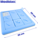 Brinquedo Interativo Tabuleiro Puzzle Fuzzie Recheável para Cães e Gatos