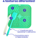 Brinquedo Interativo Tapete de Lamber Kit Fuzzie Verde para Cães e Gatos