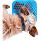 Brinquedo Interativo Tapete de Lamber Kit Fuzzie Azul para Cães e Gatos