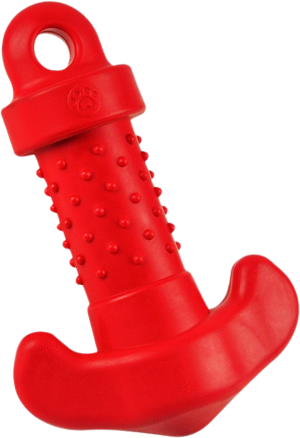 Brinquedo Âncora Resistente Fuzzie Vermelha para Cães - Tam. Único