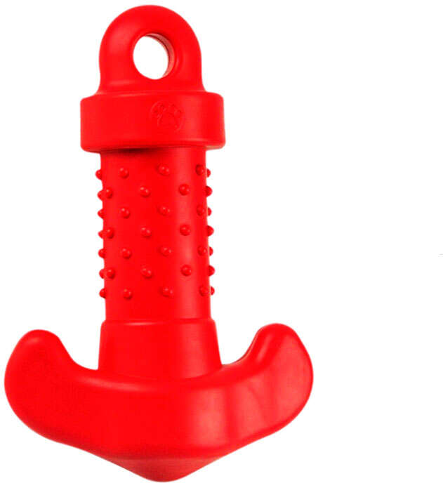 Brinquedo Âncora Resistente Fuzzie Vermelha para Cães - Tam. Único