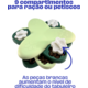 Brinquedo Interativo Tabuleiro Laby Fuzzie Verde para Cães”