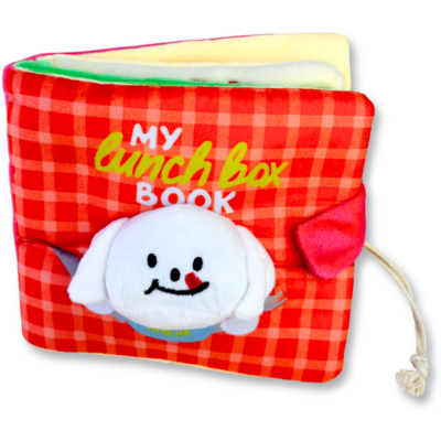 Brinquedo Interativo Lunch Box Book Fuzzie Recheável para Cães e Gatos