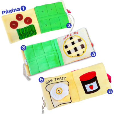 Brinquedo Interativo Lunch Box Book Fuzzie Recheável para Cães e Gatos