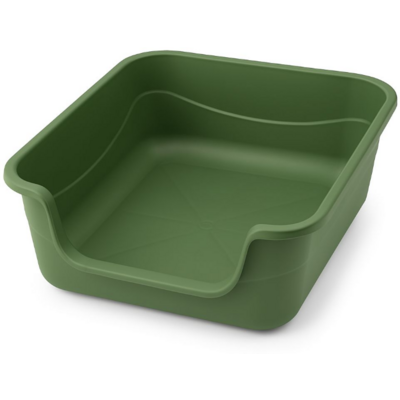 Caixa de Areia Meau Jumbo Verde para Gatos