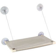 Cama Suspensa Meau Suede Cinza para Gatos - Tam. G