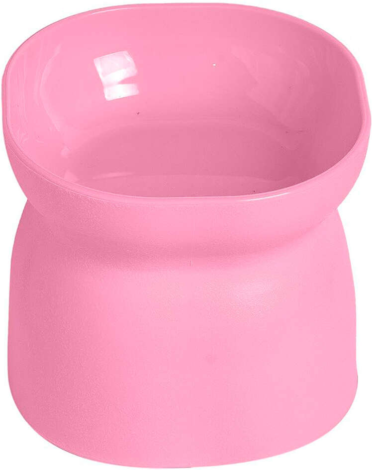 Comedouro e Bebedouro Ergonocat Pet Games Rosa - Tam. Único