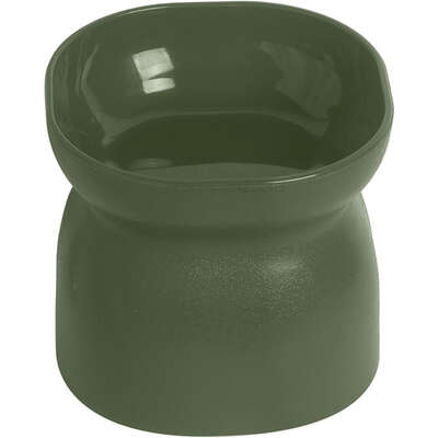 Comedouro e Bebedouro Ergonocat Pet Games Verde Musgo