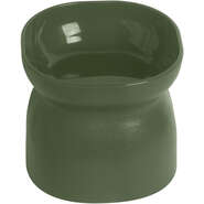 Comedouro e Bebedouro Ergonocat Pet Games Verde Musgo - Tam. Único