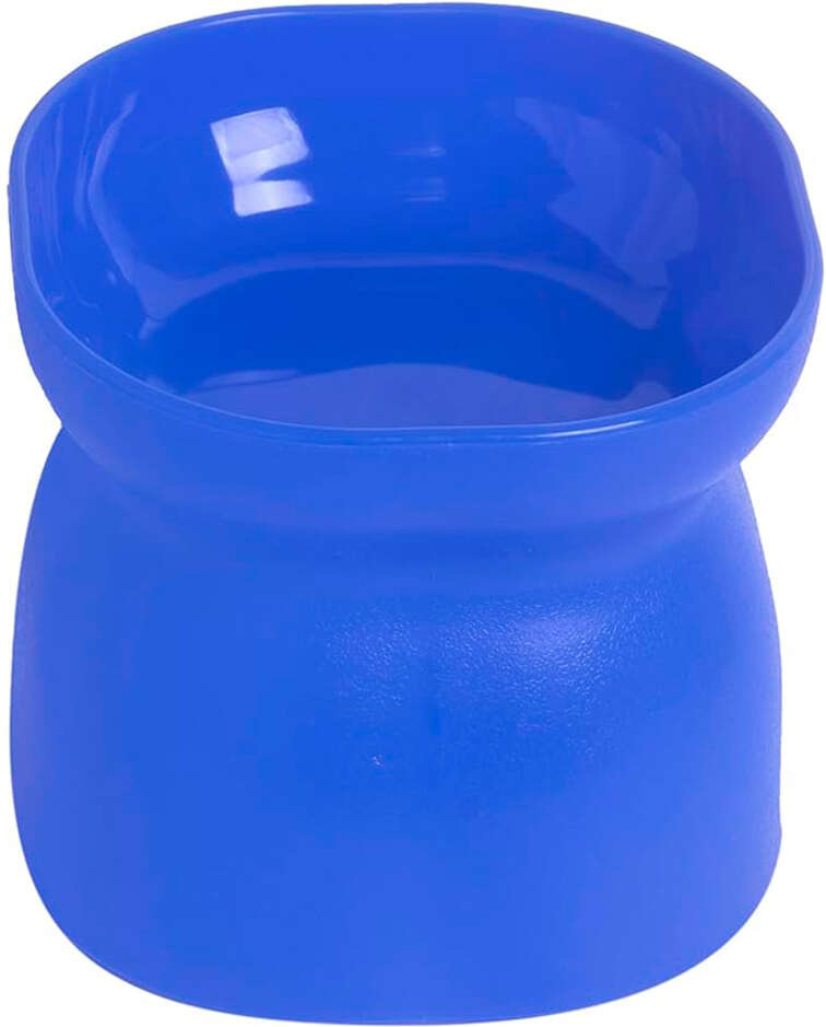 Comedouro e Bebedouro Ergonocat Pet Games Azul - Tam. Único