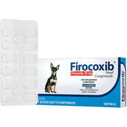 Anti-inflamatório e Analgésico Vetnil Firocoxib 25 mg para Cães - 14 Comprimidos