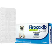 Anti-inflamatório e Analgésico Vetnil Firocoxib 50 mg para Cães - 14 Comprimidos
