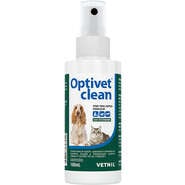 Spray para Limpeza Periocular Vetnil Optivet Clean para Cães e Gatos - 100 mL