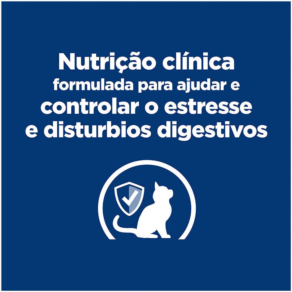 Ração Seca Hill's Prescription Diet Gastrointestinal Biome para Gatos Adultos - 1,8Kg