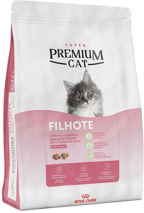 Ração Seca Royal Canin Premium Cat para Gatos Filhotes - 1Kg
