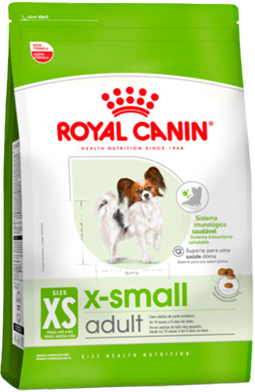 Ração Royal Canin X-Small para Cães Adultos - 2,5Kg