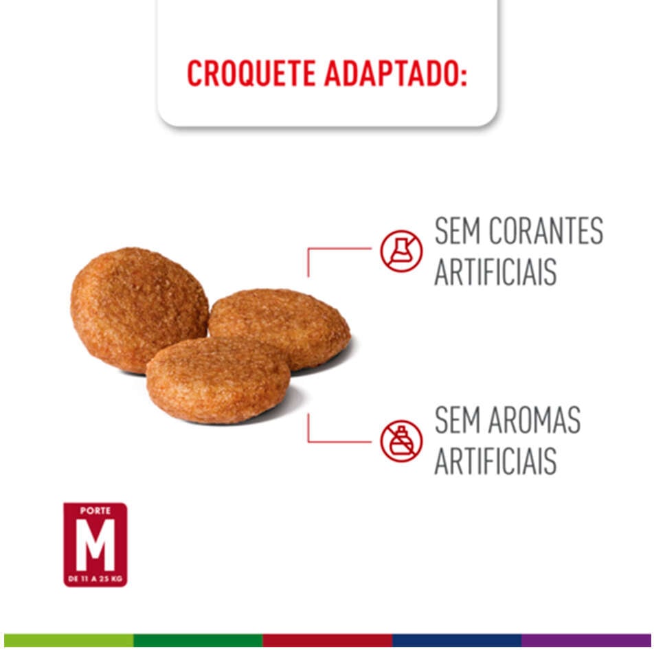 Ração Seca Royal Canin Medium Adult 7+ para Cães Adultos de Porte Médio - 12 KG