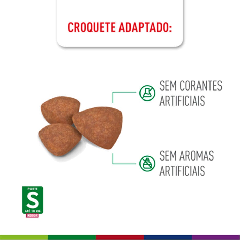 Ração Royal Canin Mini Indoor Adult para Cães Adultos Raças Pequenas com 10 Meses ou mais - 2,5Kg