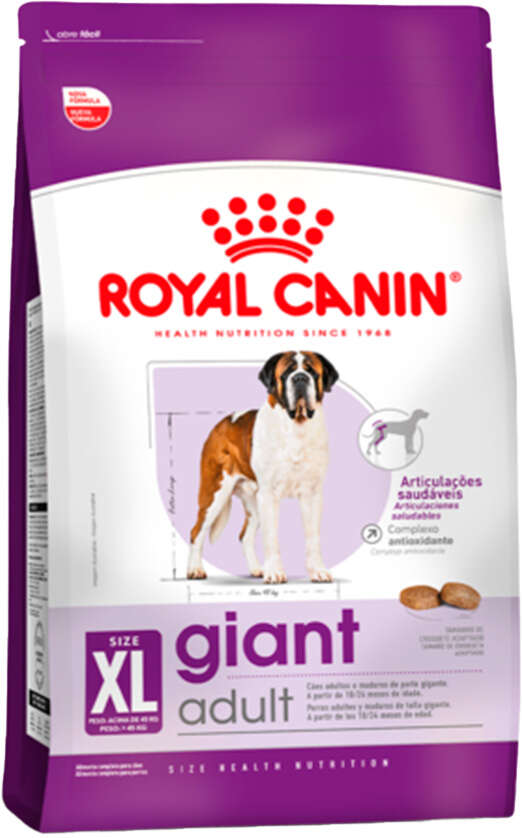Ração Royal Canin Giant para Cães Gigantes Adultos ou Idosos - 12 KG