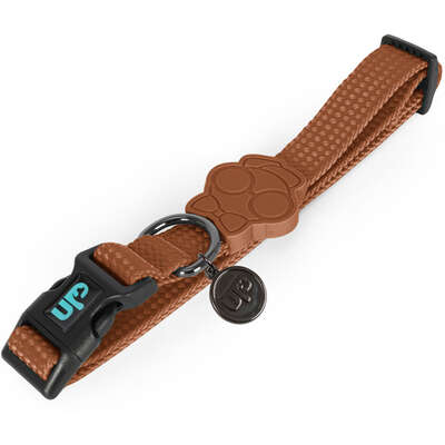 Coleira Up4you Solids Marrom para Cães e Gatos