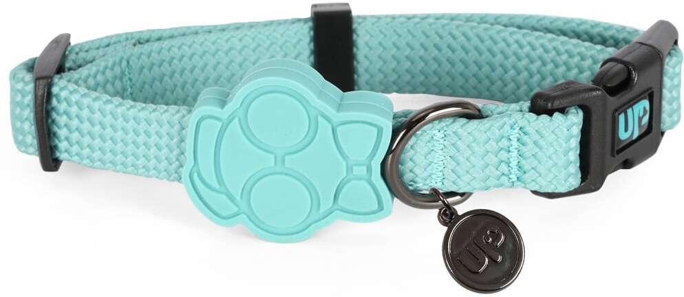 Coleira Up4you Solids Verde para Cães e Gatos - Tam. PP