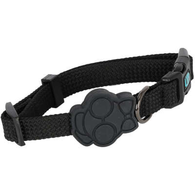 Coleira Up4you Solids Preta para Cães e Gatos