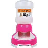 Bebedouro Automático Truqys Pets Rosa com Galão - 6 Litros