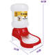 Bebedouro Automático Truqys Pets Vermelho com Galão”