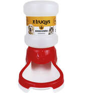 Bebedouro Automático Truqys Pets Vermelho com Galão - 6 Litros