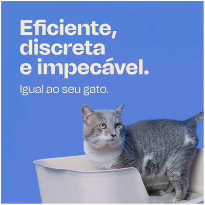 Areia Higiênica Meau Premium para Gatos