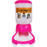 Comedouro Automático Truqys Pets Rosa com Galão - 1Kg
