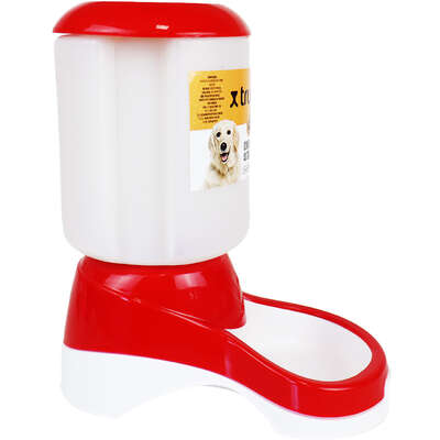 Comedouro Automático Truqys Pets Vermelho com Galão”