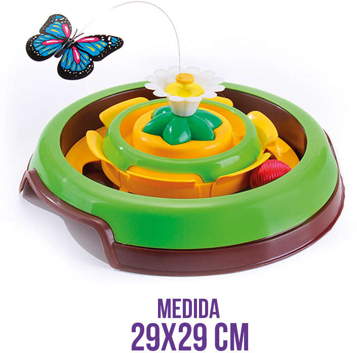 Brinquedo Truqys Pets Cat Spin - Verde