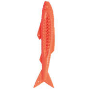 Brinquedo Dental Fish Laranja para Cães e Gatos - Tam. Único
