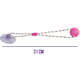Brinquedo Push Ball Divercão Rosa