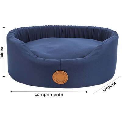 Cama Fábrica Pet Europa London Azul