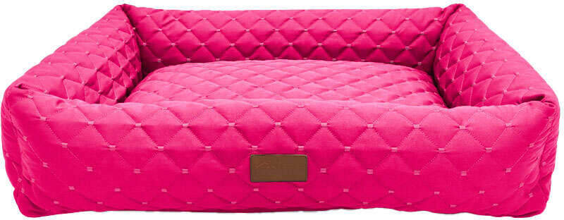 Cama Retangular Fábrica Pet Matelasse Pink - Tam. P