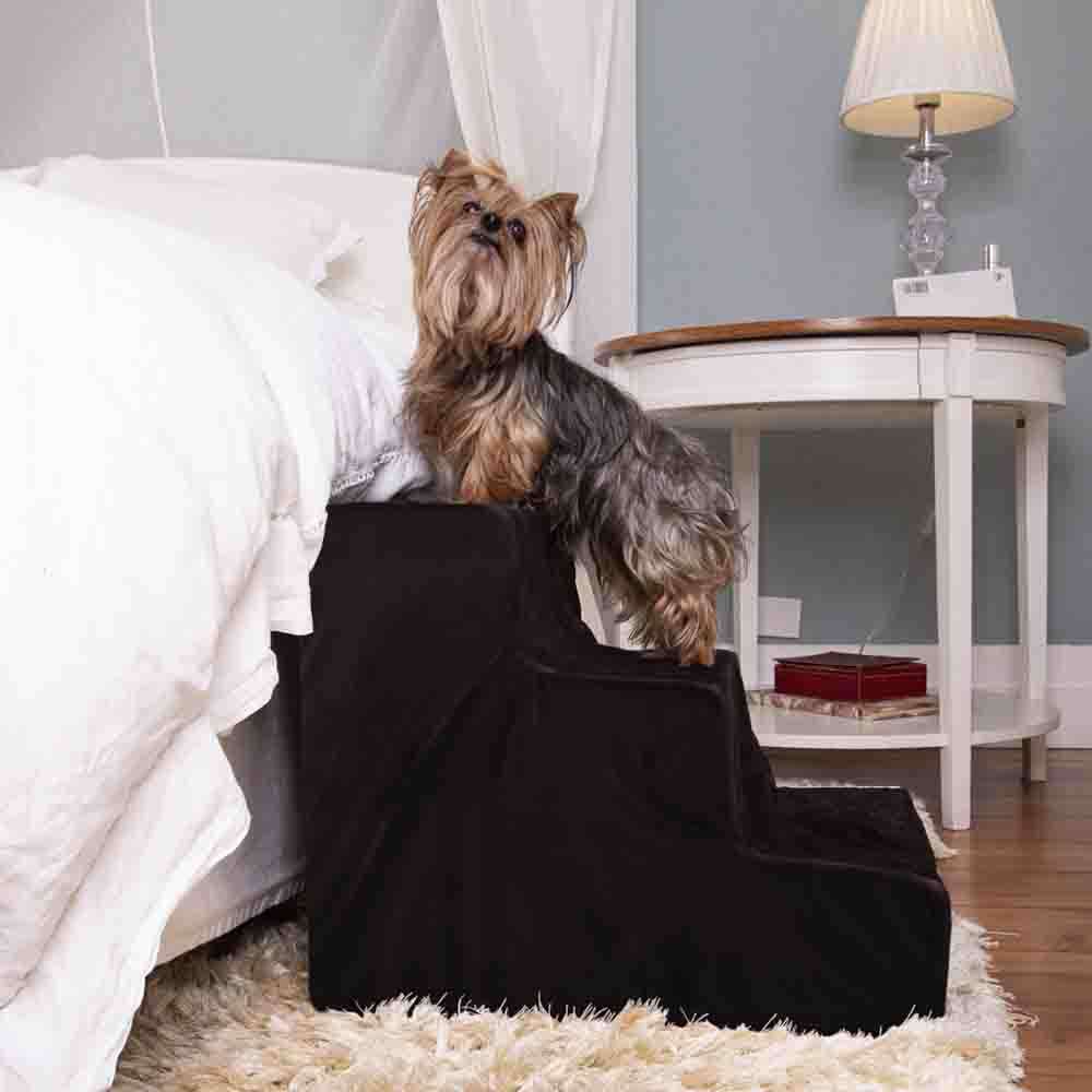 Escada Fabrica Pet Suede Preta