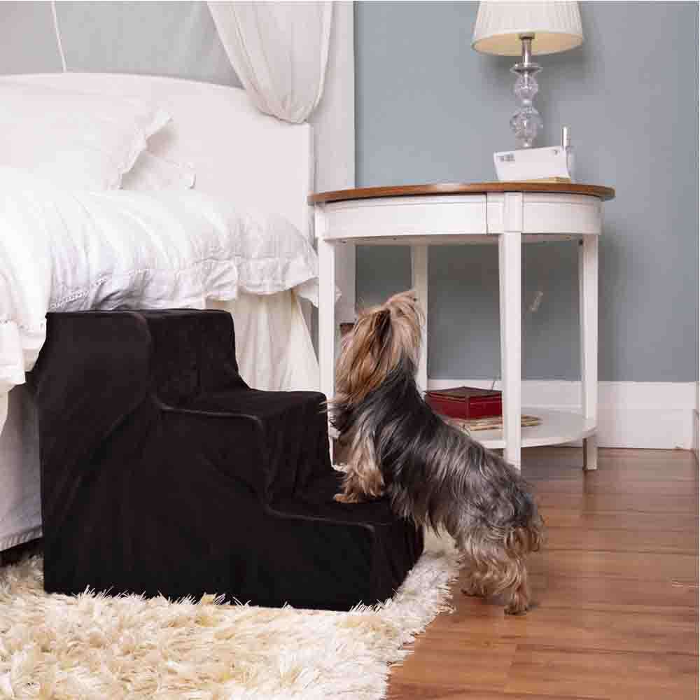 Escada Fabrica Pet Suede Preta