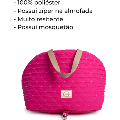 Bag Flex Fábrica Pet Matelasse Pink