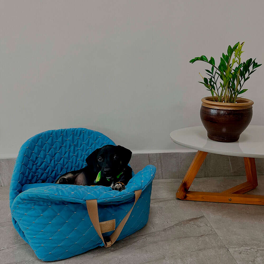 Bag Flex Fábrica Pet Matelasse Azul - Tam. Único