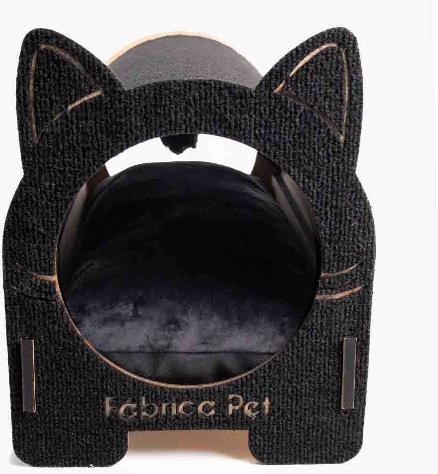 Arranhador Fábrica Pet Cama Iglu Preta - Tam. Único