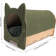Arranhador Fábrica Pet Cama Iglu Verde