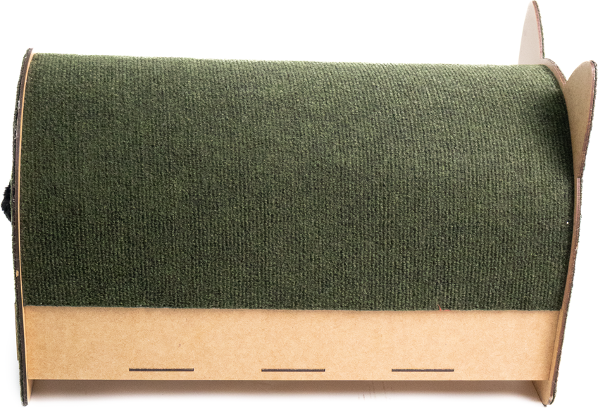 Arranhador Fábrica Pet Cama Iglu Verde - Tam. Único